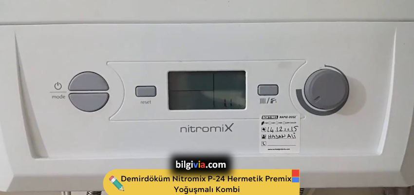 Demirdöküm Nitromix P-24 Hermetik Premix Yoğuşmalı Kombi